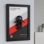 Car Lover 3D Decorative Wall Art Frame For Home And Office