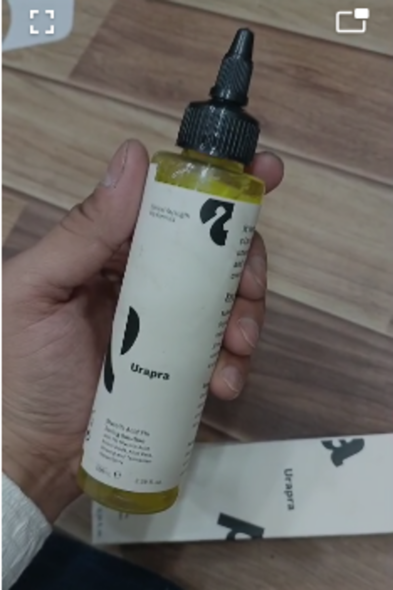 Urapra Glycolic Acid 7% Toning Solution