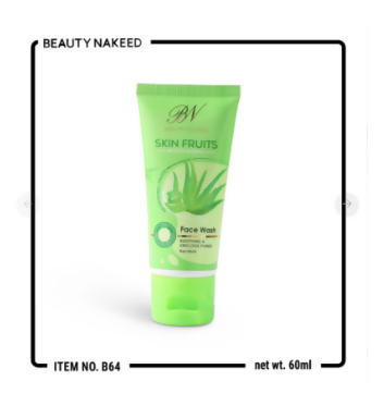Skin Fruit Aloe Vera Face Wash – Soothing & Pore Cleansing (60ml)