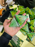 Seven Green Nature Herbal Shampoo Bar - Eco-Friendly Hair Strengthening Formula with Cacumen Biotae & Isatis Indigotica for Healthy Growth