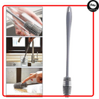 Silicone Bottle & Glass Cleaning Brush, soft silicone bristles, for home & travel