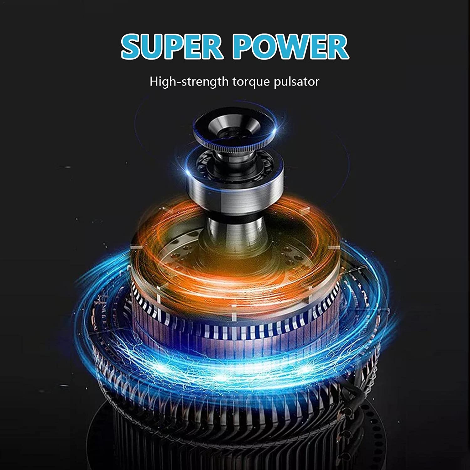 Washing Machine, Mini  Portable Ultrasonic Turbine Washer