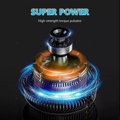 Portable Mini Ultrasonic Washing Machine – USB Powered Cleaner