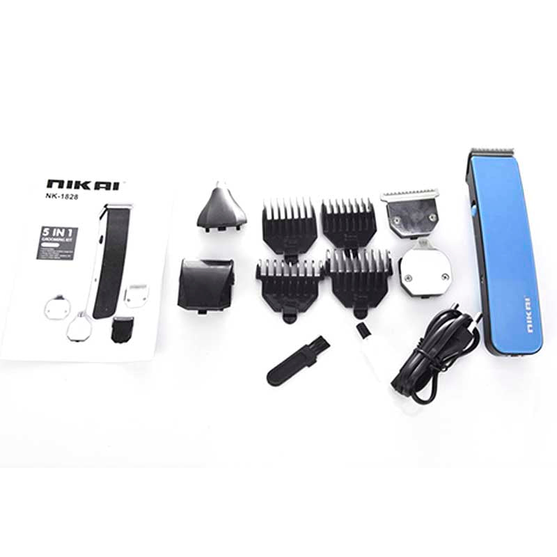Beard Trimmer, Nikai 5 In 1 Electric Hair And  (NK-1828)