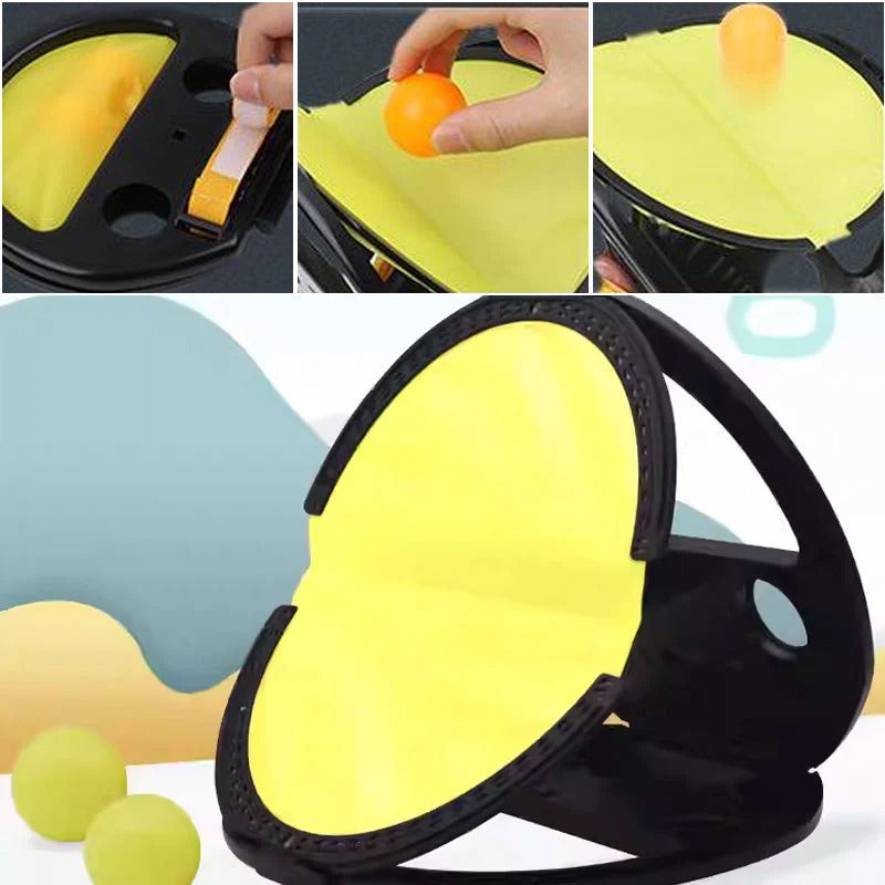 Double Player Ball Catch Toy, Interactive Parent-Child Toss & Catch Game Set