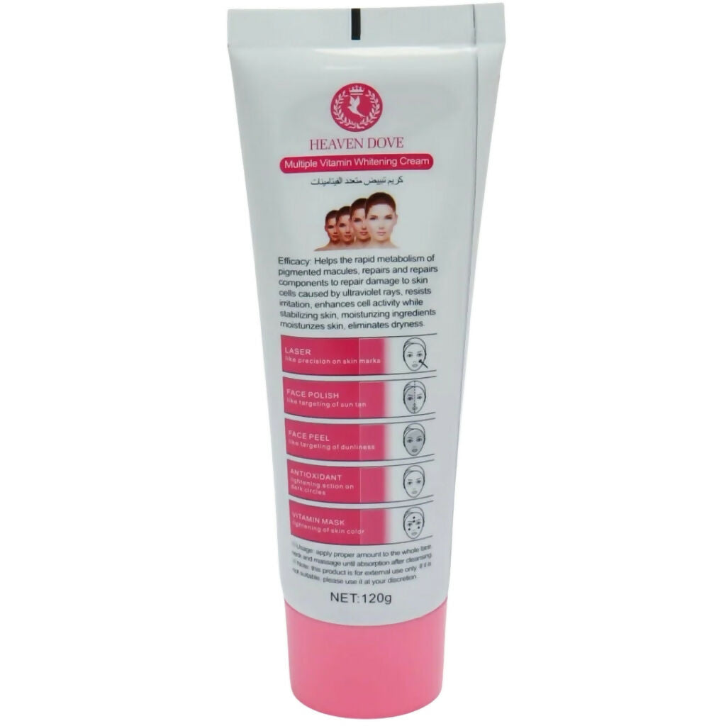 Heaven Dove Multiple Vitamin Whitening Cream Tube 120g