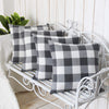 Intriguing Check Filled Cushion