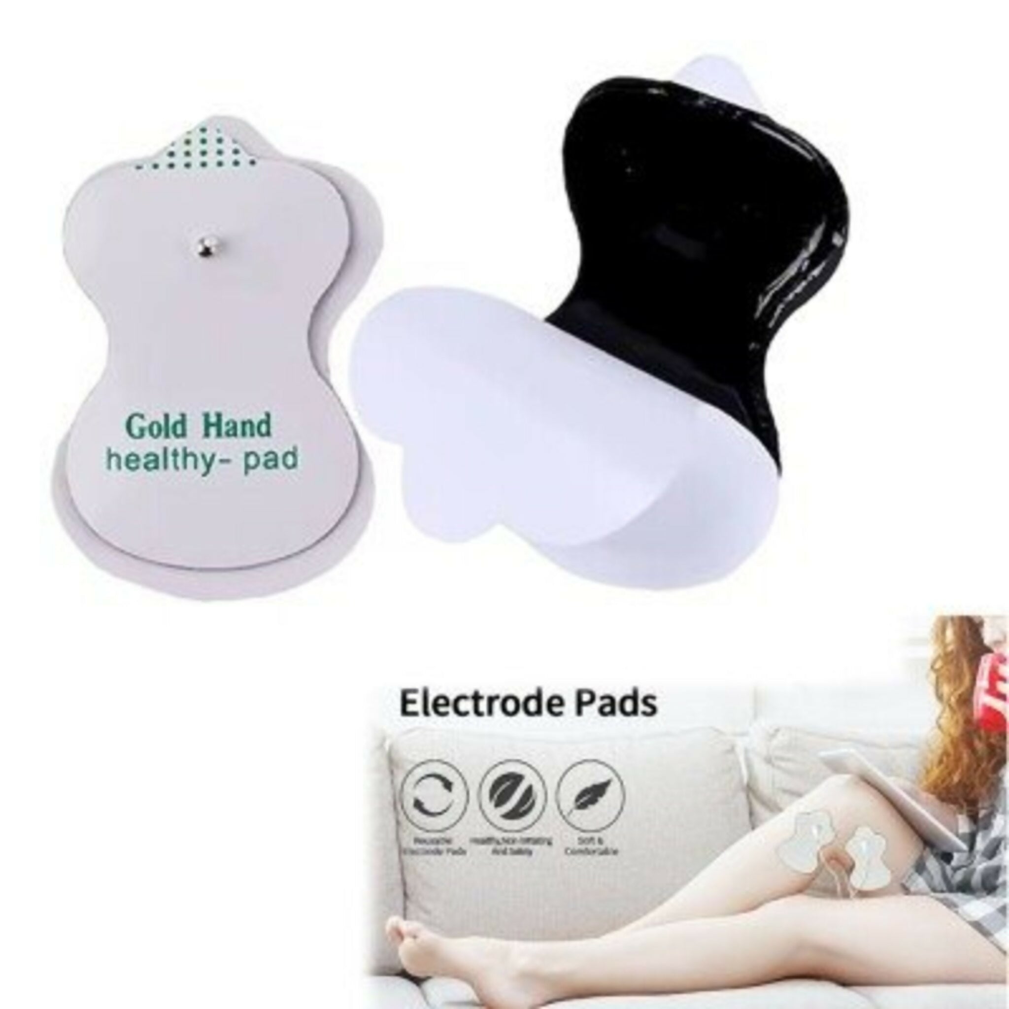 Sticky Button Type Electrode Pads For Digital Epm Tens