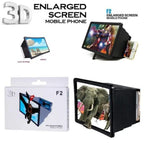 Mobile Screen Magnifier, F2 Portable HD Video Enlarger for Smartphones