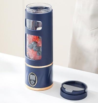 Hp-870 Freshly Squeezed Portable Juice Cup With Led Display Rechargeable Blender