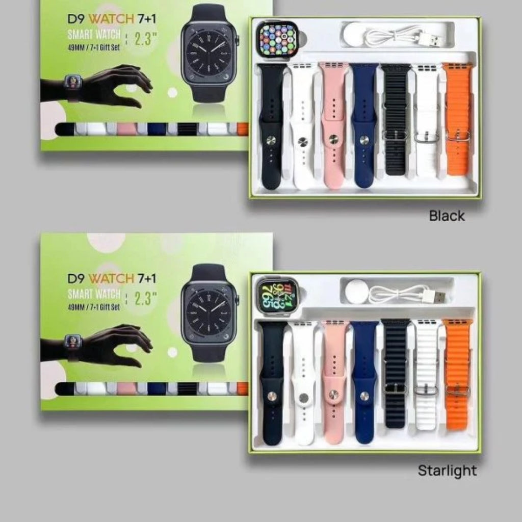 D9 Ultra Smart Watch, Series 9, Bluetooth Calling Fitness, for Unisex