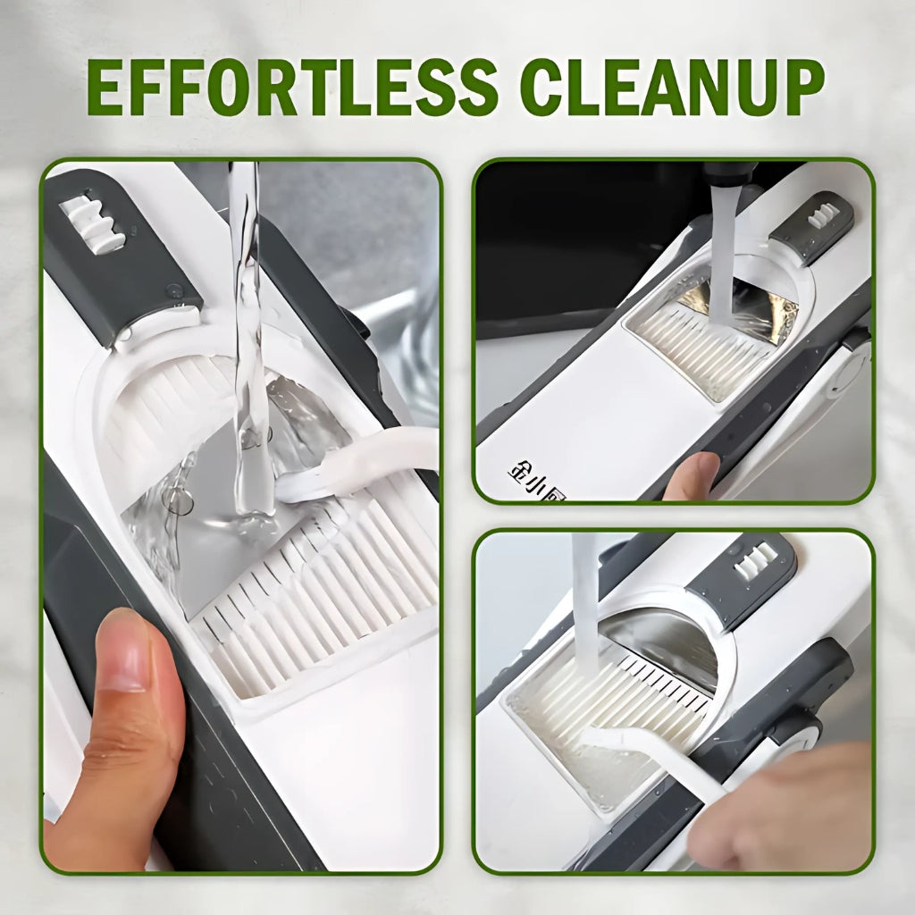Vegetable Cutter Slicer Chopper, Multi-function Safe & Convenient