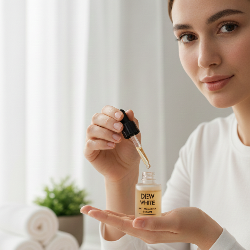 Dew White Anti Melasma Serum Brightening Daily Skincare
