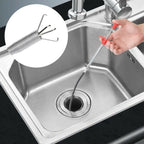 Stainless Steel Sink Wire Drain Cleaner | 60cm Spring Cleaning Stick