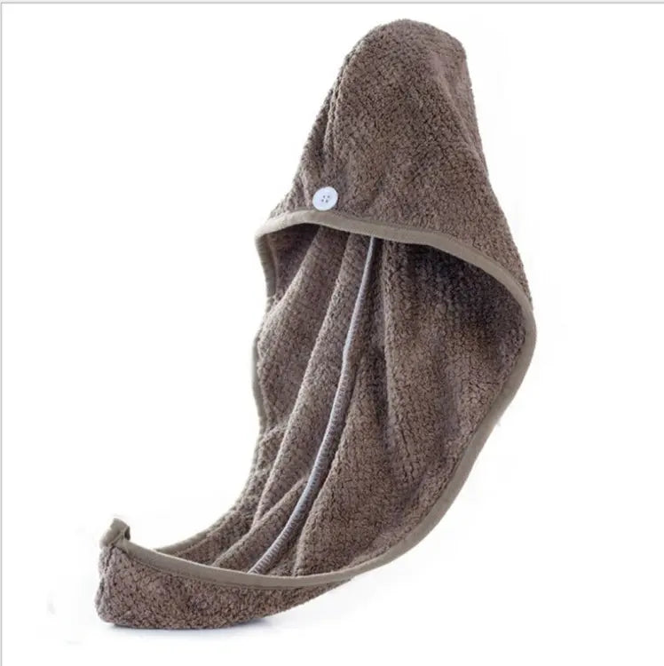 Quick Dry Microfiber Hair Towel Wrap for All Hair Types
