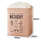 Basket, Foldable, Large Capacity Clothes Storage Basket