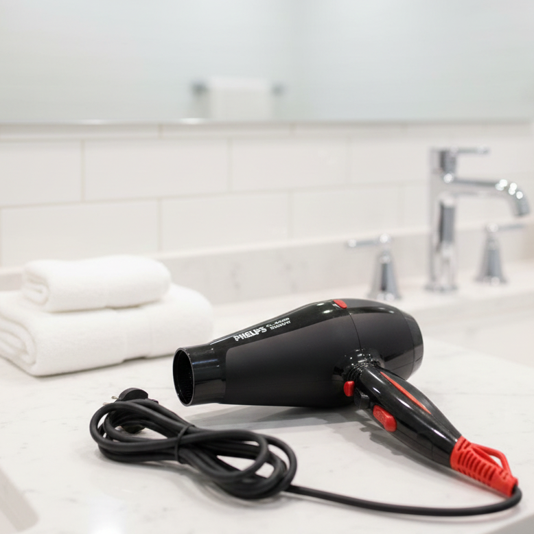 Phelps PL-5508 Professional Hair Dryer – Compact & Durable Daily Styling Tool