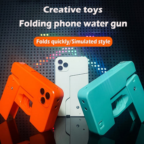 Creative Folding iPhone Toy Water Gun Long Range