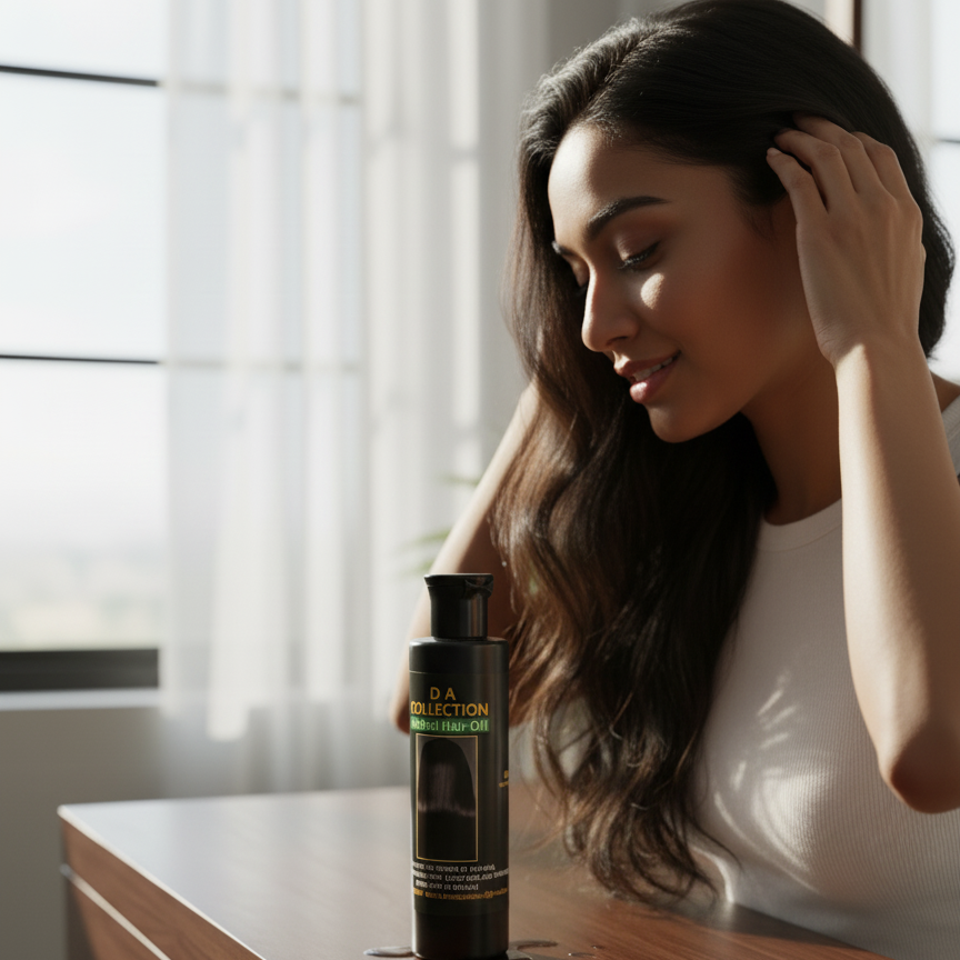 Herbal Hair Oil Nourishing Herbal Care for Strong Healthy Hair
