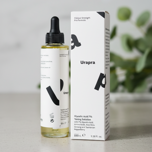 Urapra Glycolic Acid 7% Toning Solution: Advanced Exfoliating Toner for Brighter, Smoother, and More Even-Toned Skin