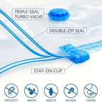 5-Pack Vacuum Storage Bags with Hand Pump