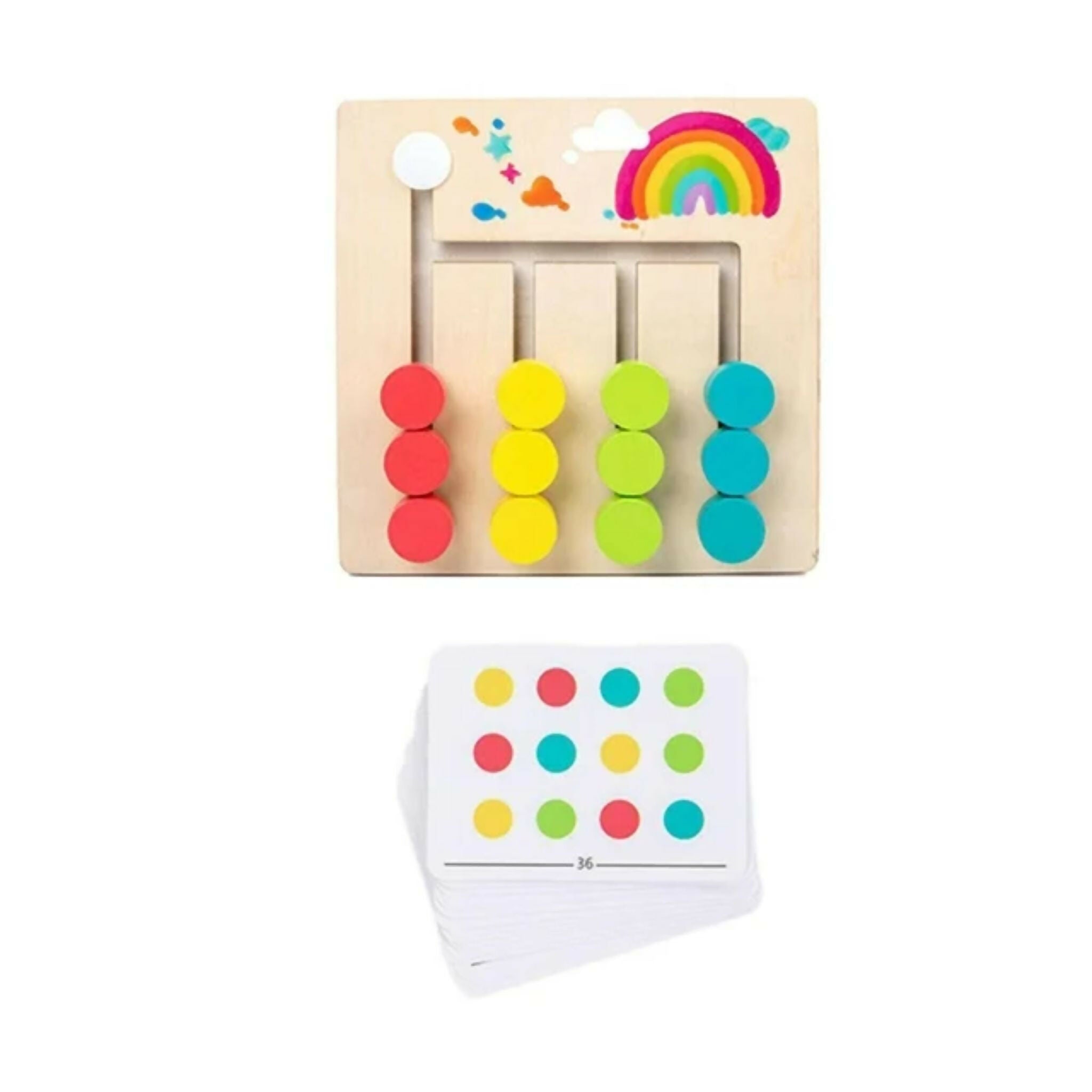 Montessori Toys Slide Puzzle