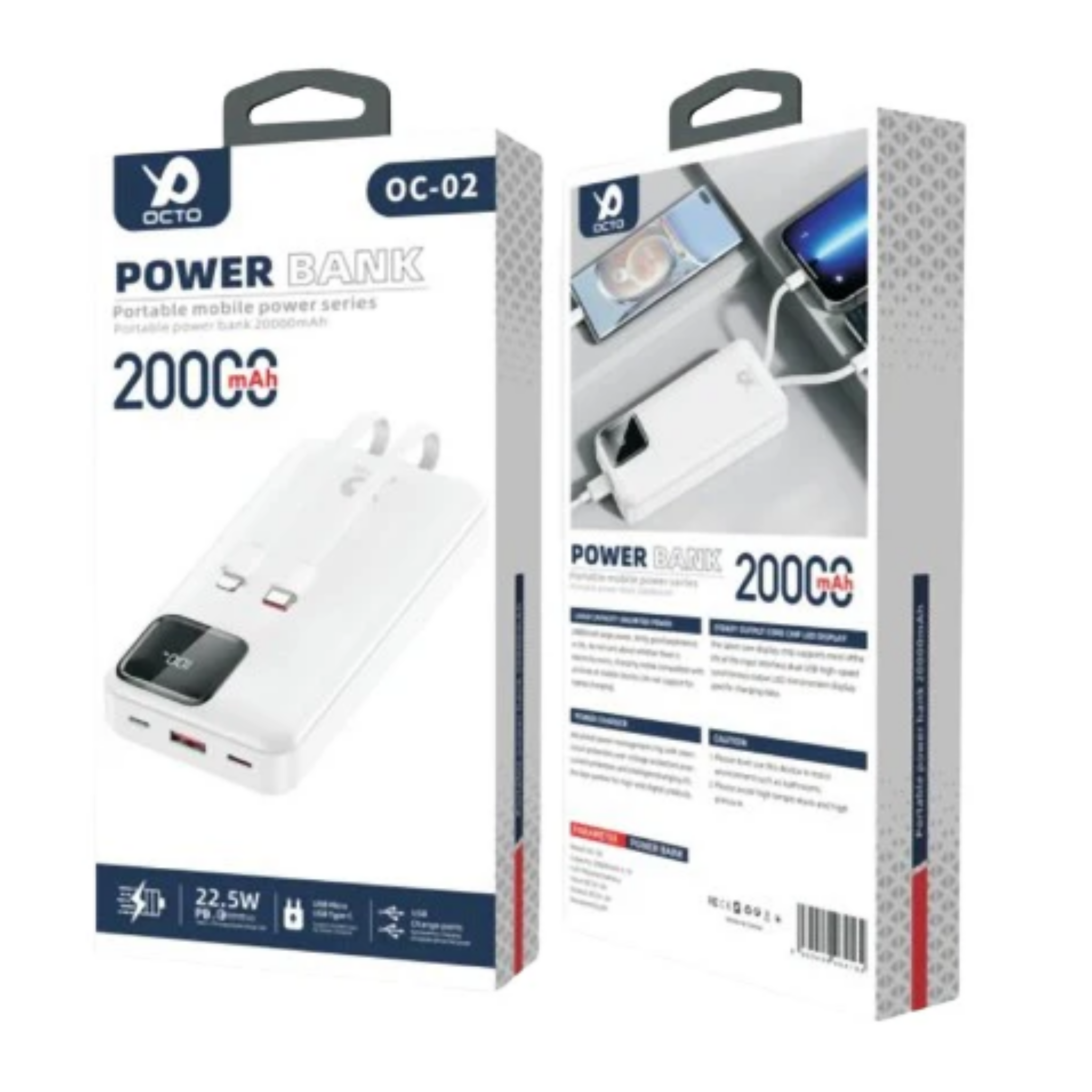 OC-02 OCTO Power Bank