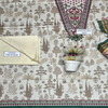 Unstitched Suit, Mirha Print Lawn Cream Stylish & Versatile Summer Wear