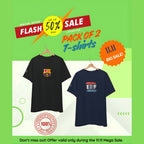 Pack of Two T-Shirts, 11.11 Mega Sale!