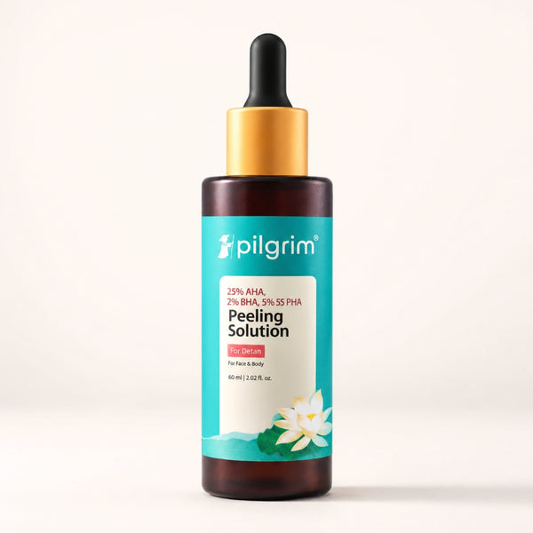 Pilgrim 25% AHA 2% BHA & 5% PHA Peeling Solution - 30ml