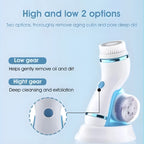 3D Sonic Electric Facial Cleansing Brush – Rechargeable