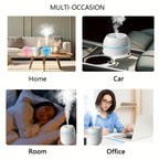 Air Humidifier, Mini Portable, for Bedroom Office and Car