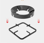 Gas Stove Burner Stand, Heavy-Duty Cast Iron Cooktop Support