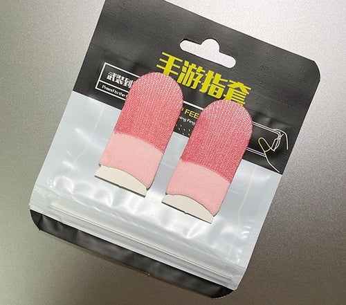 Gaming Finger Sleeves 2 Pcs Pack For Mobile Touchscreen Control