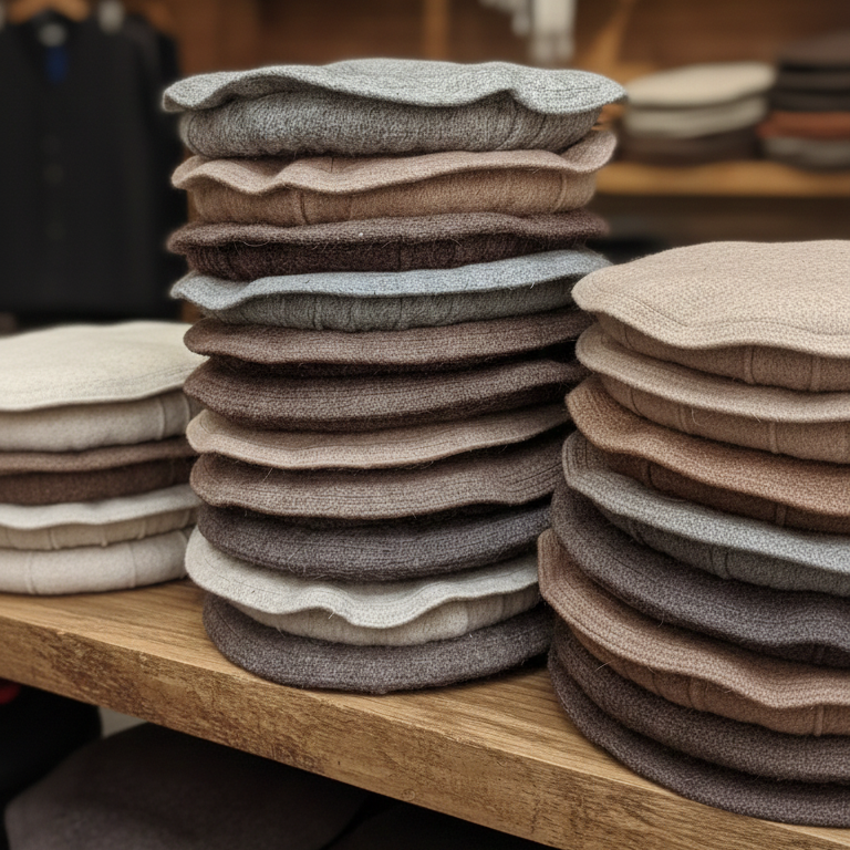 Plain Peshawari Cap Traditional Cultural Style for Men