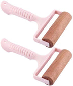 Wooden Rolling Pin for Baking,  Hand Push,  Non-Stick Surface