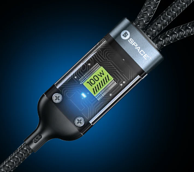 Universal 3-in-1 Fast Charging and Data Cable Type-C Lightning Micro USB