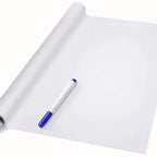 Artisan – Dry Erase Whiteboard Sticker Vinyl Sticker, Self-adhesive & reusable White Board Peel Stick for School,Office,Home,Kids Drawing with 2 erasable markers(good quality ) – Large