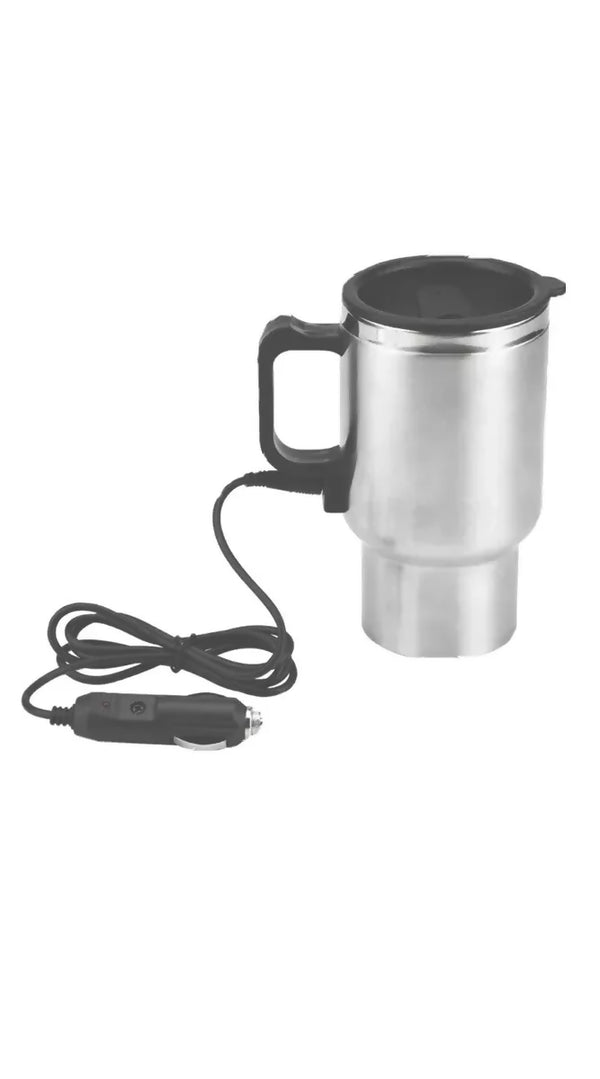 12 Volts 450ML Heated Travel Mug coffee/Tea/Soup cup car charging Electric kettle