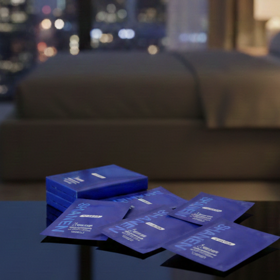 Shanen Fibronectin Facial Masks | Moisturizing & Rejuvenating | Box of 5 | 25 ml Essence Each