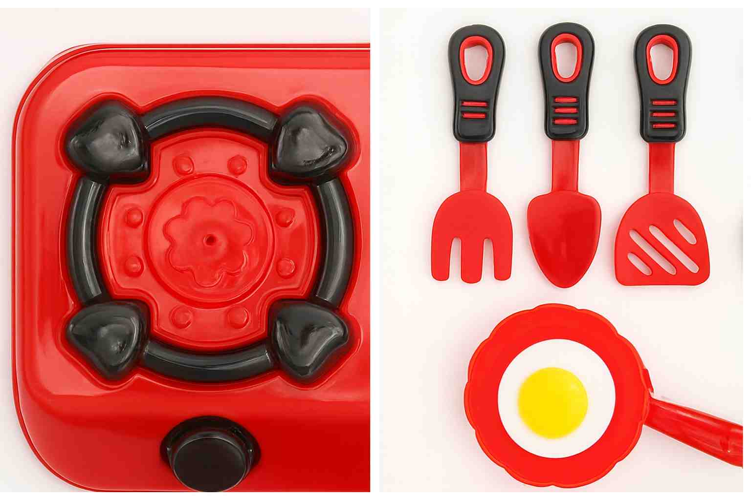 Kitchen Set, Play At Home 25-Piece Toy Set for Kids