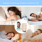Sleep-Co Magnetic Nose Strips, Next-Gen Nasal Dilator Starter Kit For Easy Breathing
