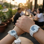 Tiger Aura Pair Watch Set – His & Hers Stylish Wristwatches
