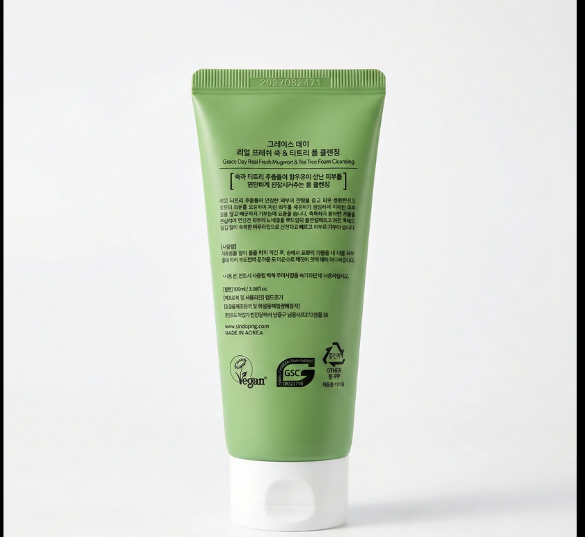 Foam Cleansing – Mugwort & Tea Tree