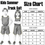 Kids Sando and Shorts Track Suit 2 Pcs Set – LARGE
