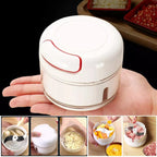 Mini Speedy Chopper – Manual Garlic & Vegetable Slicer