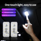 Car LED Touch Light Magnetic Interior Atmosphere Lamp Colors