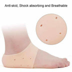 Silicone Gel Heel Pad Socks – Heel Pain Relief & Anti-Crack Protectors | 1 Pair for Men & Women