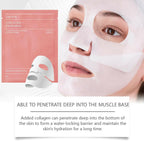 1 Pc Bio-Collagen Real Deep Mask, Hydrating Over Night, Facial Sheet Mask, Pore Minimising, Firming, Collagen Mask, Hydrating Overnight Skin Care Mask