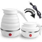 Silicone Electric Kettle 600ml For Travel, Camping & Outdoor Use
